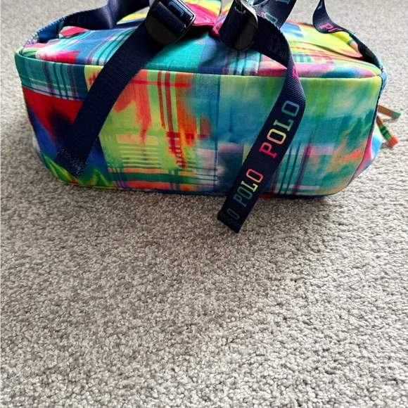 Ralph Lauren Multicolor Rainbow Plaid Backpack. Men’s/Women’s/Kids - Picture 9 of 10